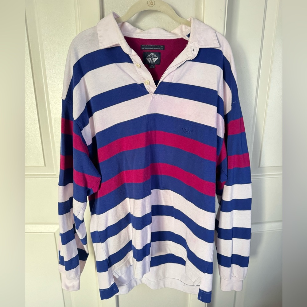 Vintage 90s Dockers Rugby Shirt
